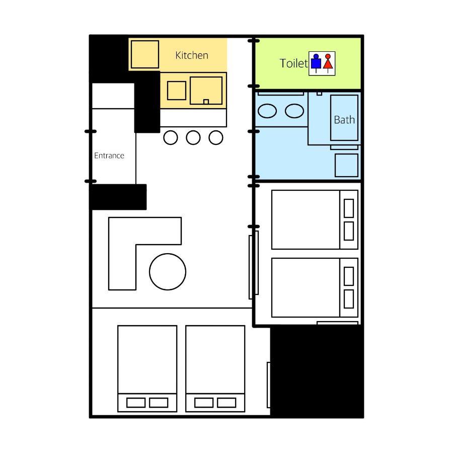 Hotel Wa Hakata Fukuoka  Eksteriør billede
